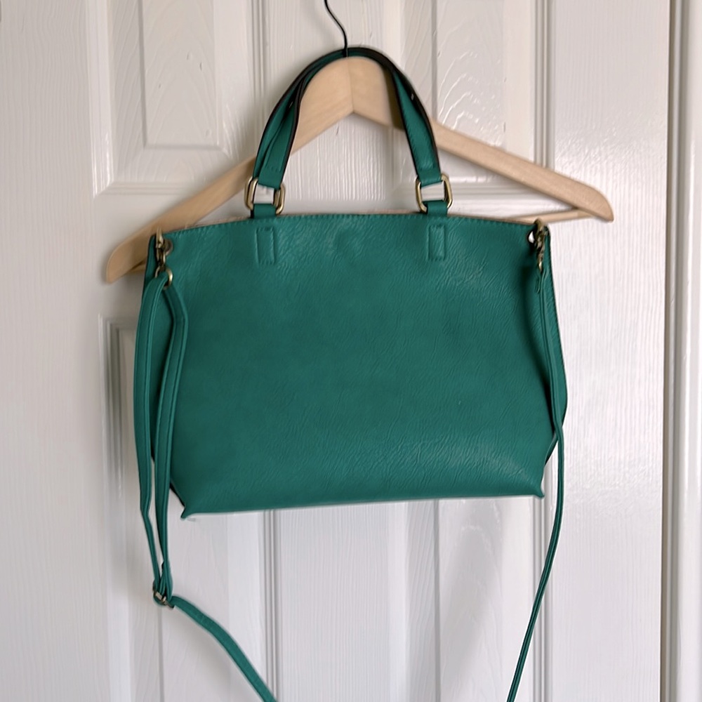 Free People - Vegan Leather Crossbody bag Green